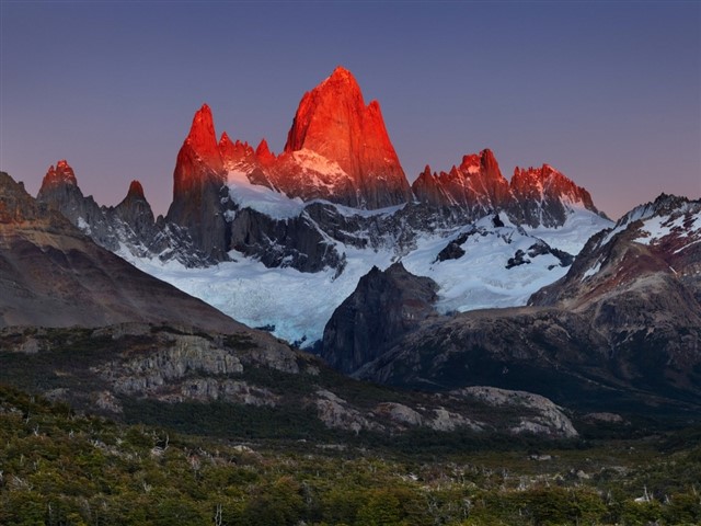 Mount Fitzroy, Argentina Undoubtedly, this is a special mount from every point of view. Its height, its origin, its texture and its silhouette make it stand out from the rest....