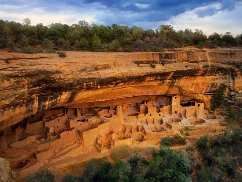 Mesa Verde The Mesa Verde National Park in Colorado is home to the preserved homes of the Ancestral Pueblo people. Many of these homes, which are carved right fr...