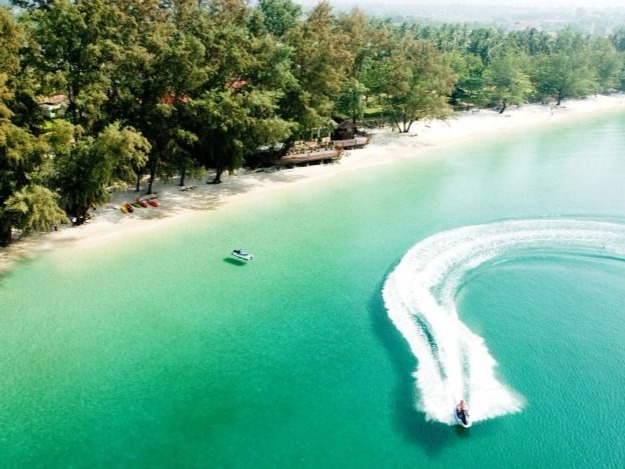 Sihanoukville, Cambodia Surrounded by white-sand beaches and undeveloped tropical islands, Sihanoukville is Cambodia’s most happening beach destination. If you are look...