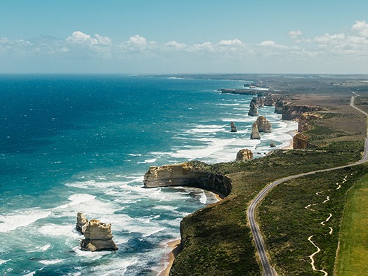 Great Ocean Road, Victoria Aussies love a good, old-fashioned road trip and the Great Ocean Road is well-known as one of the best. Wind through the long coastal roads, stop off ...