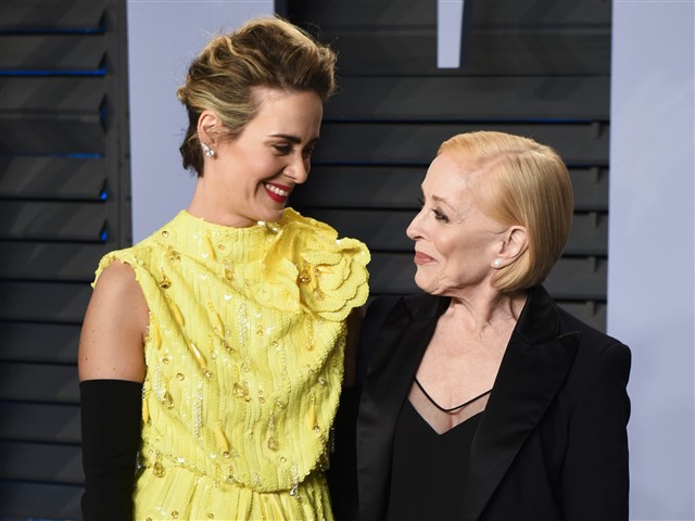 Sarah Paulson and Holland Taylor. Sarah Paulson made a rare appearance on the red carpet with her partner, Holland Taylor.