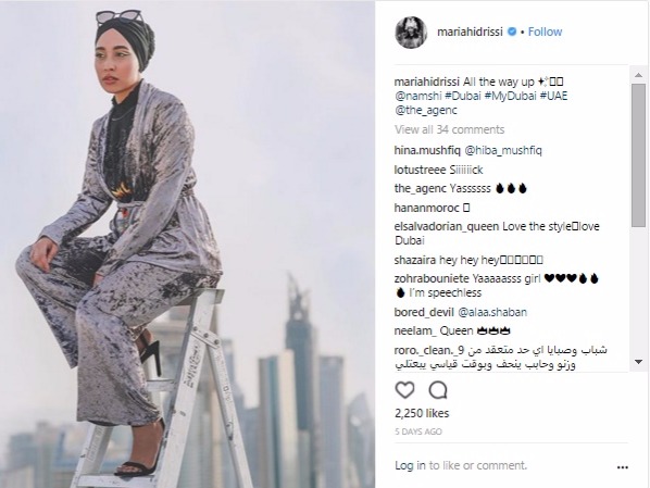 Mariah Idrissi - @mariahidrissi (75k followers) Mariah Idrissi is a British Moroccan/Pakistani model, public speaker, and influencer. Idrissi initially gained recognition as one of the first Muslim ...