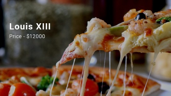 Louis XIII, Italy, a Renato Viola Creation - $12000 Louis XIII’ is a pizza. But it is not just any ordinary pizza. What’s special about it?Everything is special about it. And yes, it is also...
