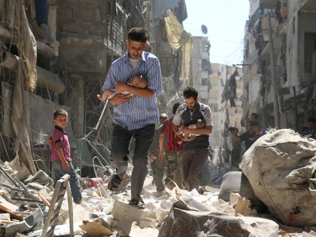 Aleppo, Syria. Heard about ISIS? This is a terrorist organisation that will not think twice before they kill someone that is not 100% believer of Sunni Islam. This d...