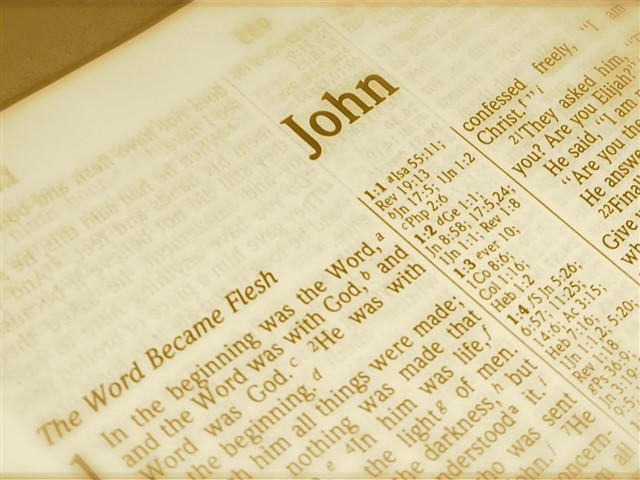 John John’s Gospel is the most reflective and theological of all the gospels. It begins with a beautiful poem on the Word made flesh and continues th...