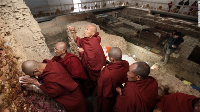 Legend has it that the Buddha was born under a tree at Lumbini[3] in modern day Nepal. Depending on the tradition, the year was 623 B.C. or closer to ...