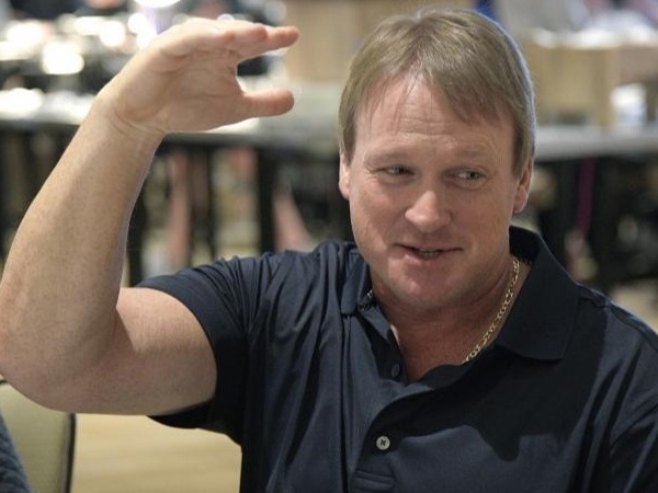 Jon Gruden Some recent moves:<br /> * Releasing mercurial punter Marquette King<br />* Releasing mercurial wide receiver Michael Crabtree<br />* S...