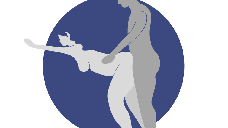 Standing Doggy Have your partner stand in front of you, bending at a 90-degree angle. Ideally, do this near a wall or table, so your partner has something to hold on...