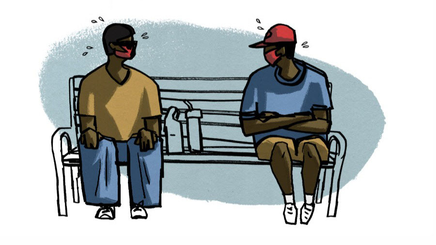 Sharing public spaces